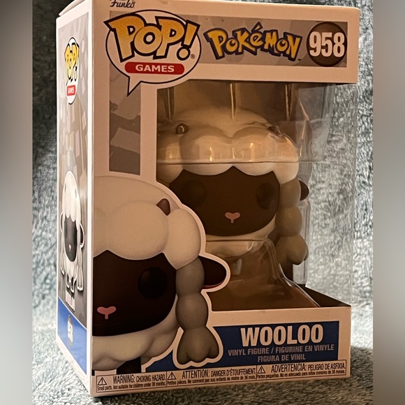 NIB Funko Pop Pokémon Wooloo Vinyl Figure Standard Size Excellent Condition - Picture 2 of 8